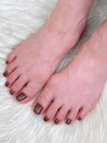 足裏角質除去付フットジェル1色