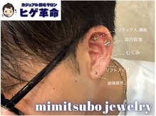 ヒゲ革命 難波日本橋の雰囲気（メンズ耳つぼジュエリー！！）