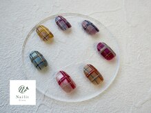 ネイリット 銀座(Nailit)/マグネットチェックネイル