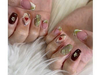 スロウネイル(slow nail)/定額アートコース8990円tax in