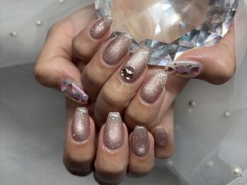 マーメイドネイル(Mermaid Nail)/キラキラピンククーポン