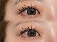 UNE eyesalon Noir【アン アイサロン ノワール】まつげパーマ・眉毛・LEDマツエクの雰囲気(最新LEDマツエク!選べるカラー☆フラットラッシュ)