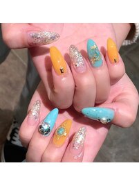 夏ネイル