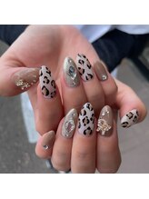 トータルサロン 白べぇーっ プラス/ヒョウ柄