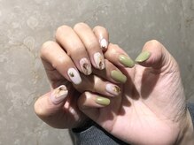 イビズ 新宿店(eviz)/ピスタチオネイル