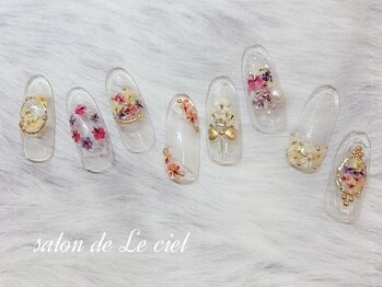 サロン ドゥ ル シエル(salon de Le ciel)/押し花