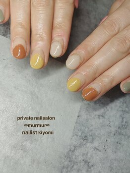プライベート ネイルサロン マーマ(murmur)/ミラーアートデザイン