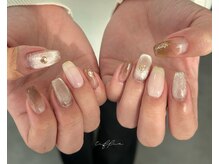 ネイルサロン ティフィン(tiffin)/大人なニュアンスデザイン