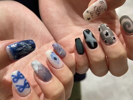 フリーアート♪個性派ネイル