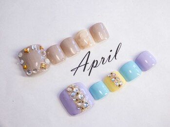 エイプリルプラス(April plus)/FOOT　ストーンネイル