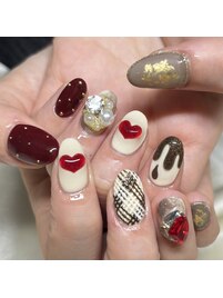 バレンタイン☆チョコネイル