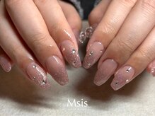 エムシス 甲東園店(Msis)/ラメグラデーション