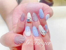 マーメイド&水面ネイル♪