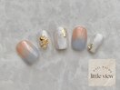 サンセットミラーネイル¥9980