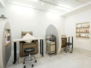 レアムネイル(Leam nail)の写真/【移転リニューアルオープン！】大人女性に♪爪を痛めにくいパラジェルベース、高技術フィルイン採用◎