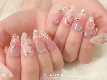 ビアンカ 川越西口店(Bianca)の写真/色変更◎【サンプル豊富な定額コース¥5500~】落ち着き×可愛さを叶える定額デザイン毎月続々!持ち込みも!