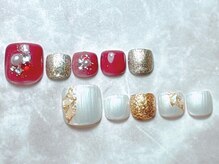 ミニュイ(MINUIT)/フットジェルアート4本