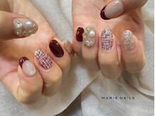 マリーネイルズ 表参道店(MARIE NAILS)/￥11,000 おまかせアート 0203a
