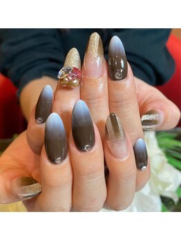 ネイルアンドアロマリャド(Nail&Aroma)/【13】アクリルスカルプチュア