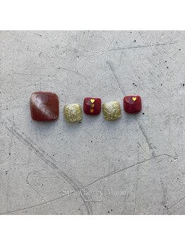 サロンストロベリームーン(Salon Strawberry Moon)/マグネットネイル