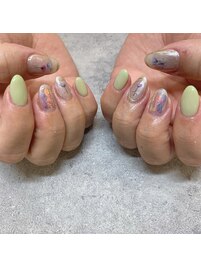 オーロラネイル