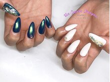 アン ジョーヌドラゴ/【ロングネイル】オーロラネイル