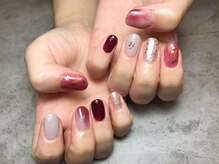 イデアル(ideal)/ジェルデザインフリー5本アート