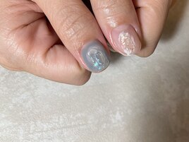 非対称ネイル★S+S/S+M/S+L