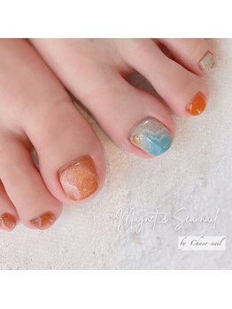 チャコネイル(chaco-nail)/サマーフットネイル