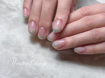 ウォータードロップ(Water Drop)/フレンチネイル