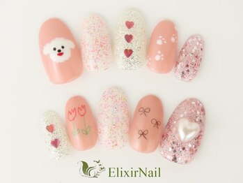 エリクサーネイル 池袋(Elixir Nail)/定額b カジュアル/クーポン使用