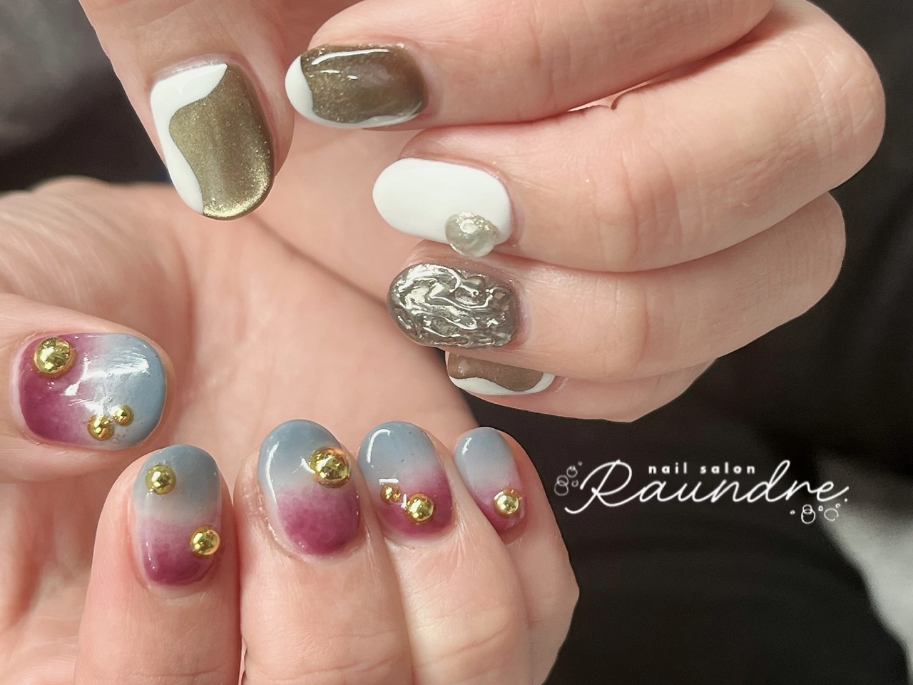 ショートネイルもトレンドデザインで個性を出せます★