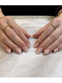 白グラデーションネイル！