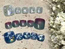 アメリ ネイル(Ameri nail)/定額フットネイル￥9900