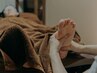 【足のむくみ・疲れ】眠れるフットリフレ×脳疲労ケアドライヘッドスパ 70分