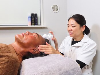 ほわり 日本橋の写真/首肩こりや眼精疲労に悩むメンズへ。ゴルフの腰痛や肩が回らない辛さをケアして快適に◎
