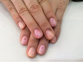 桜 春ネイル