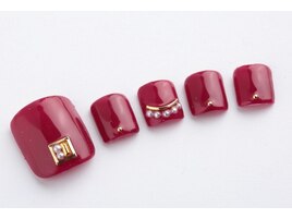 フットのレッドネイル