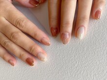 ネイルズ ララ(nails Lala)/テラコッタカラー