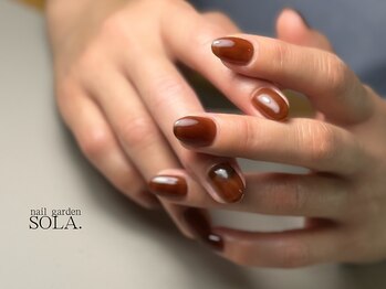 ソラ(SOLA.)/シースルーブラウン