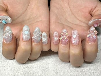 ミートゥーネイル 仙台駅前店(Mii Tow nail)の写真/トレンドネイルが人気◎毎月のネイルチェンジが楽しみに♪持込アートOK！ご希望のデザインご提示ください★