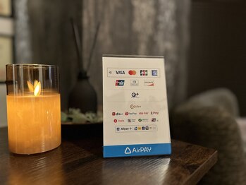 サロン エフ(efe)/色々なお支払い方法ございます