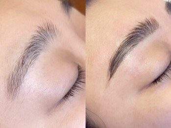 エーケーエステティックス 熊本新市街店(AK Esthetics)の写真/お顔のパーツバランスに合わせたスタイリングで、理想の美眉に仕上げます◎顔の印象がグッと変わる！