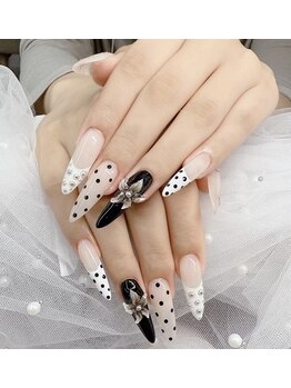 キアラネイルサロン/チップ長さだし持ち込み