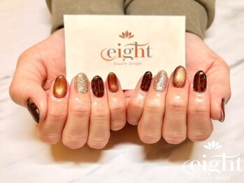 エイトビューティデザイン(eight beauty design)の写真/《ご新規様ワンカラー ¥3300～》リーズナブルな価格で指先を美しく綺麗に彩ります★ネイル初心者様大歓迎♪