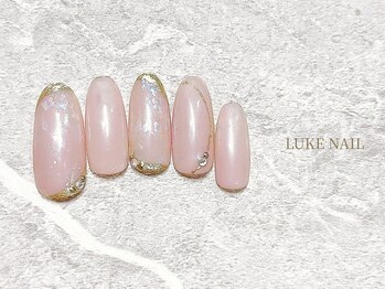 パラジェル・フィルイン導入店　LUKE NAIL Ginza【ルークネイルギンザ】/シンプルアートコース