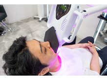 メンズ眉毛＆メンズ美容専門サロン ミダシー 藤沢店【眉毛/アイブロウ/メンズ脱毛】/LED照射でホワイトニング効率◎