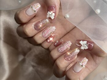 マーメイドネイル(Mermaid Nail)/春の定額デザイン