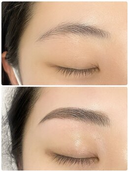 エクセレント 大通店の写真/【眉毛デザイン・眉WAX・眉毛パーマ】なりたい×似合う眉に♪自眉を生かしたデザインで眉毛美人に☆