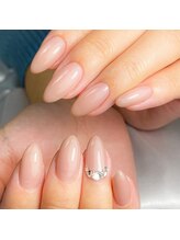 マノアネイル アシヤ(MANOA NAIL ASHIYA)/【パラジェル】シンプルストーン
